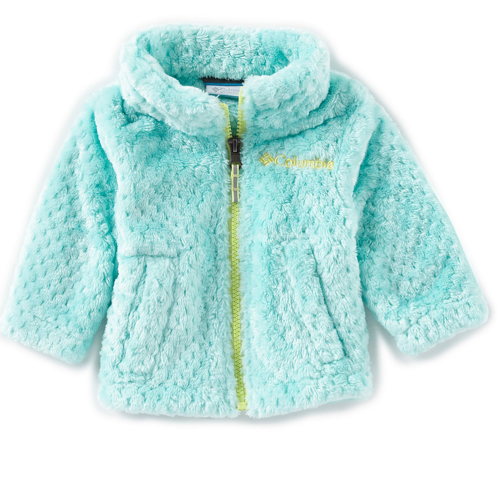 🆕️ Columbia Infant Fluffy Fleece Full Zip Jacket - Picture 4 of 6